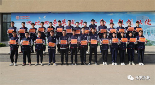 迁安职教中心2022—2023 学年第一学期学习标兵光荣榜