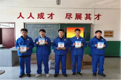 迁安职教中心机电实训中心第3-5周实习先进个人